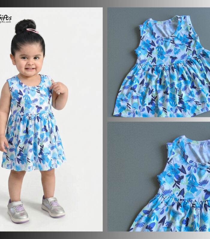 Blue Blossom Dress
